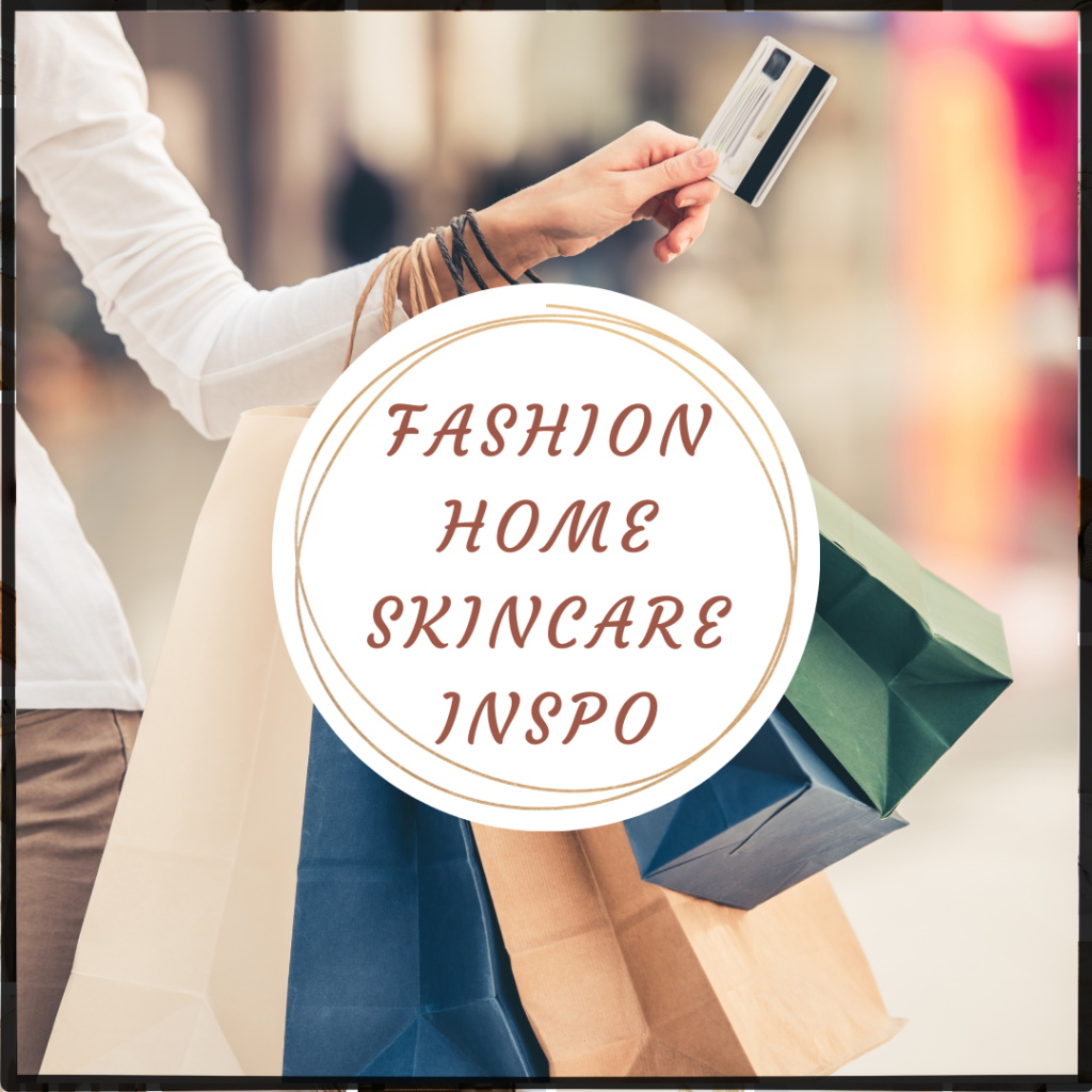 shopping inspiration lady with bags and credit card